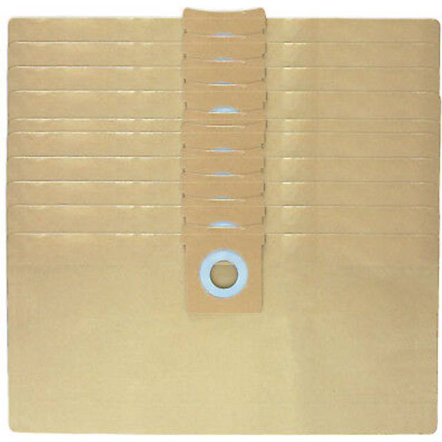 Spares2Go Dust Bags Compatible With Goblin Wet & Dry 1000 Vacuum Cleaner Pack Of 10 - One Size