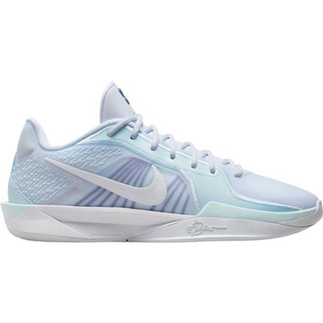 Nike Women's Sabrina 2 White Noise Basketball Shoes Nike Womens Sabrina 2 White Noise White-Metallic