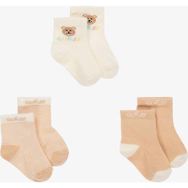 Baby boy socks Guess (x3) - Beige - 6/12 monthes