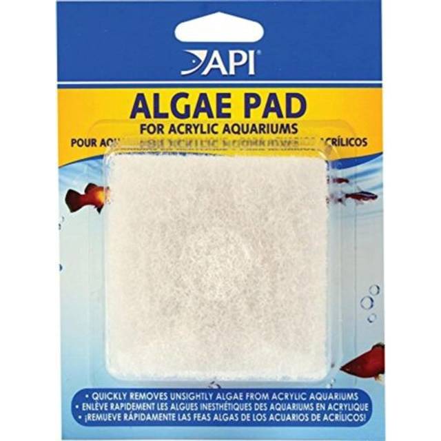 Api algae pad for acrylic aquariums 1-count container