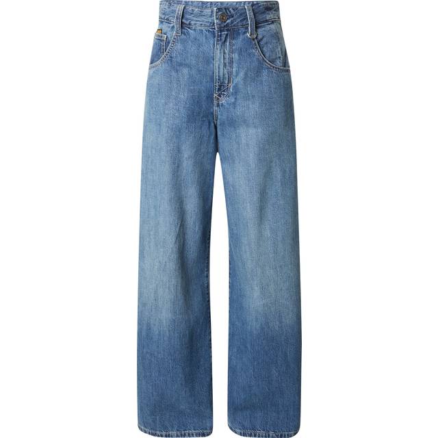 Skater High Loose Jeans - Medium blue - Women - 28-32