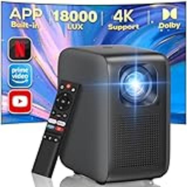 iZEEKER Netflix wifi bluetooth-projektor