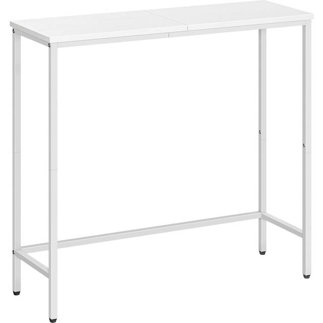 HOOBRO Console Table, Slim Console Table for Hallway, Metal Frame, Compact Display Table, Sofa Table for Small Spaces, Entryway, Living Room, Sturdy,