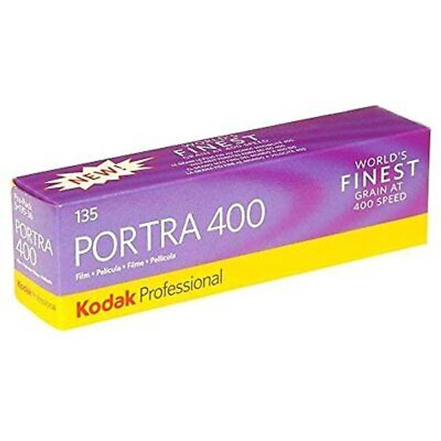 Kodak Portra 400 Professional ISO 400, 35 mm, 36 exponeringar, färgnegativ film (5 rullar per paket) 3-pack