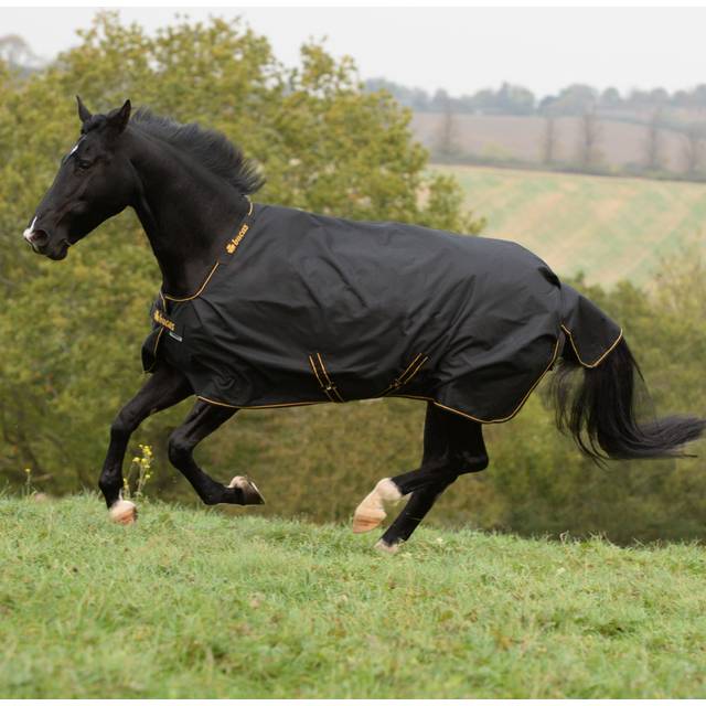 Bucas Irish Turnout Big Neck 50 g – svart/guld