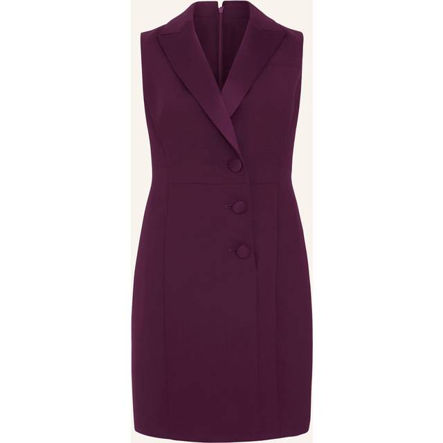Phase Eight Women's Lolicia Sleeveless Tux Dress - Burgundy - 12