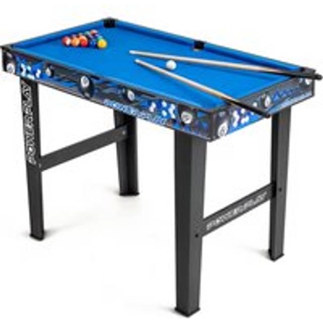 Stand Up Pool Games Table - Black/Blue - One Size - Power Play