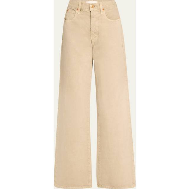 SLVRLAKE - Grace High-rise Wide-leg Jeans - Light denim - Blue - 28