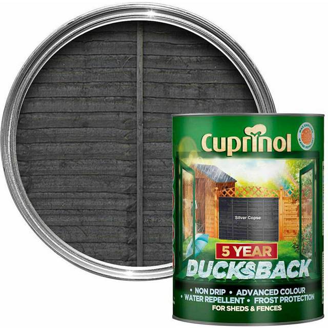 (Silver Copse ) Cuprinol Ducksback 5 Year Waterproof 5L