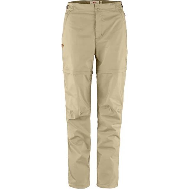 Fjällräven - Women's Abisko Hike Zip-Off Trousers - Zip-off trousers size 48 - Regular, fossil