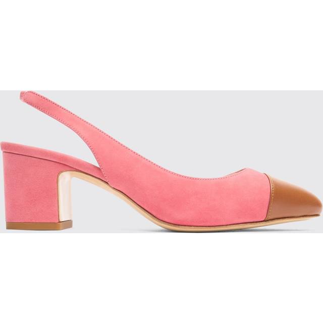 Scarosso Miranda Pink Suede - Woman High Heels Pink - Suede 35