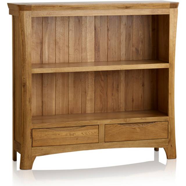 Handmade 100% Solid Rustic Oak Bookcases - Small Bookcase - Orrick Range - Oak Furnitureland