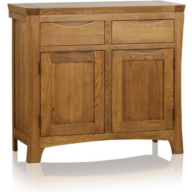 Handmade 100% Solid Rustic Oak Sideboards - Small Sideboard - Orrick Range - Oak Furnitureland