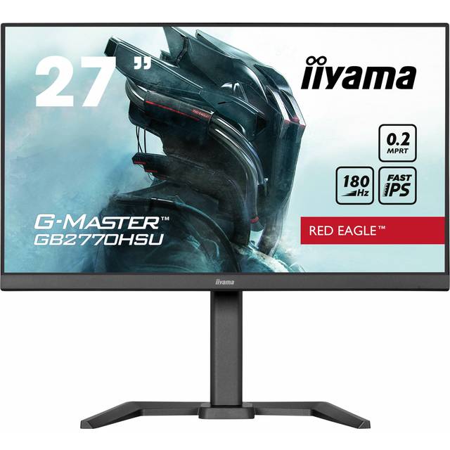 iiyama G-MASTER G2770HSU-B6 27" IPS Full HD 180Hz 0.2ms Built in Speakers Gaming Monitor
