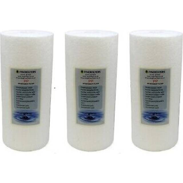 "Jumbo Sediment Water Filter  10"" x 4.5"" - 20 Micron  Spun Polypropylene"