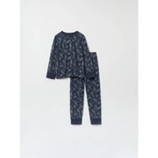Space Print Kids Pyjamas - Blue - 1-2y x 86/92