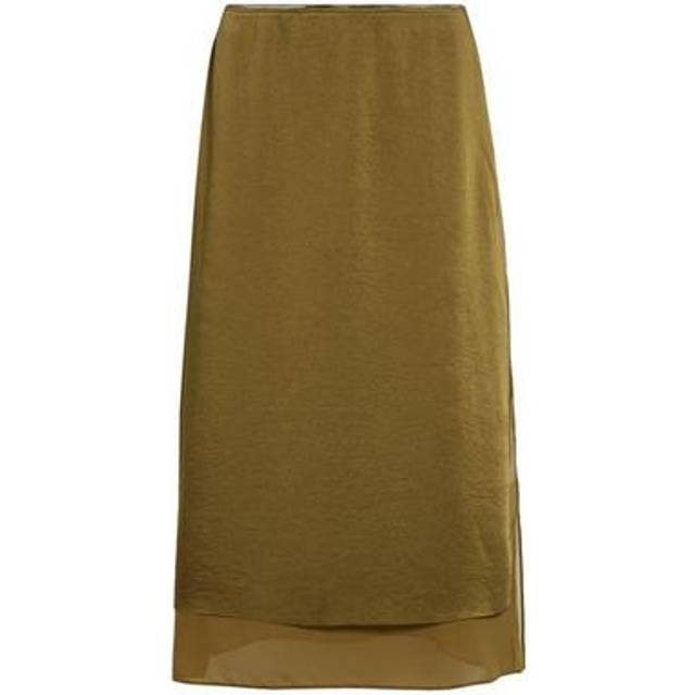 Vince Double Side Slit Straight Skirt