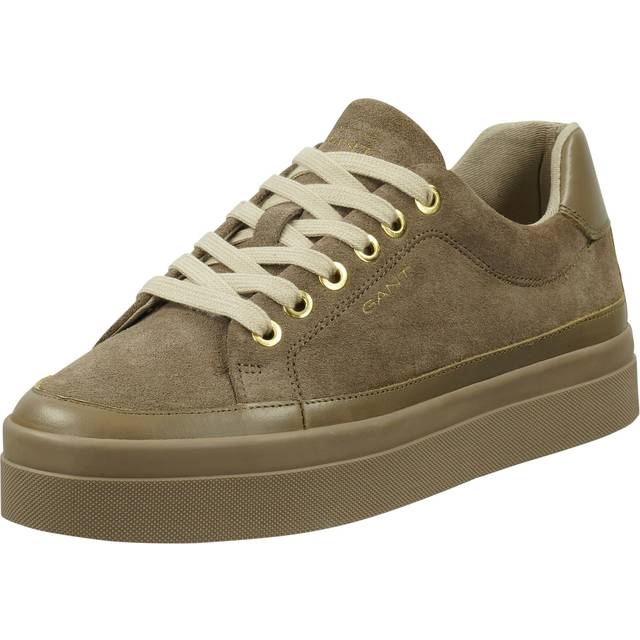 Gant Footwear - Avona Sneaker - Bruna sneakers i mocka storlek 40 - Desert Brown (40)