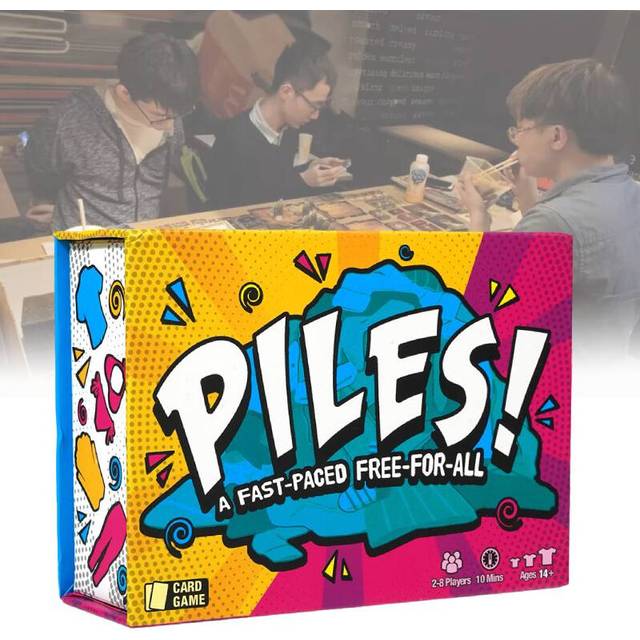 Fast For Paced Free For All Piles Card Games Family Kids Board Game Party Gift