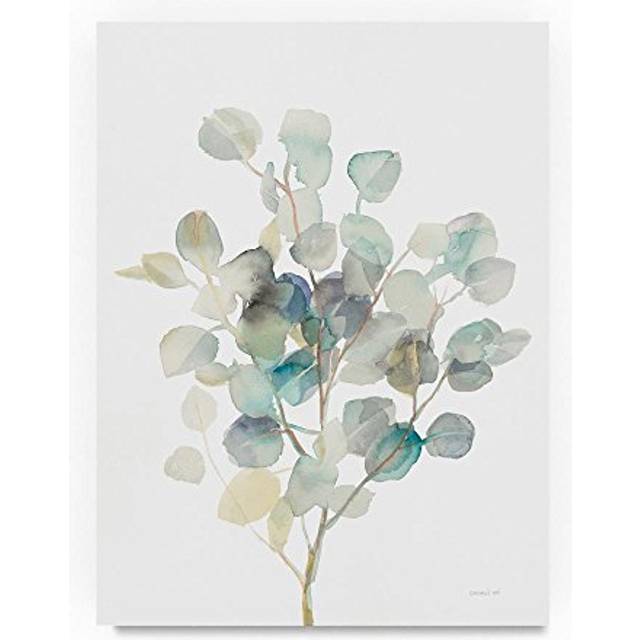 Trademark Fine Art ' Eucalyptus III White ' Canvas Art by Danhui Nai 18x24