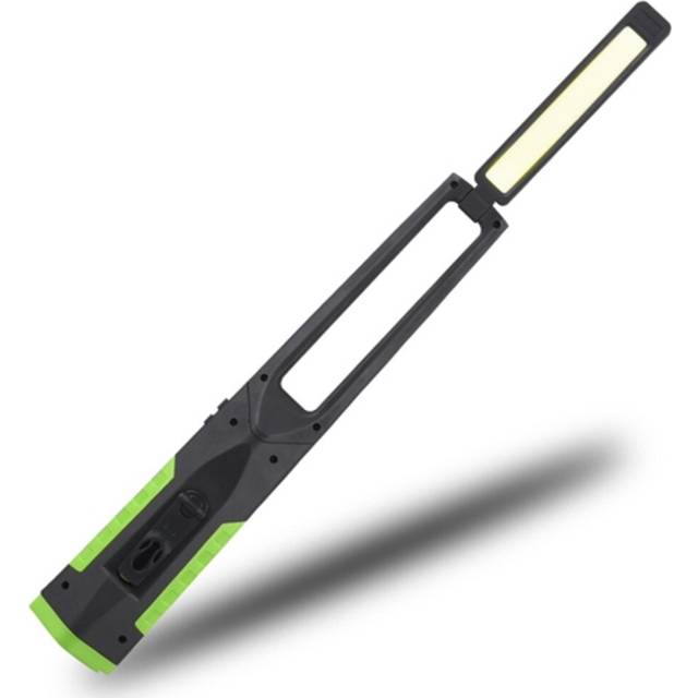 COB-12 USB Charging XPE + SMD Strong LED Flashlight Work Lamp with 5-Modes
