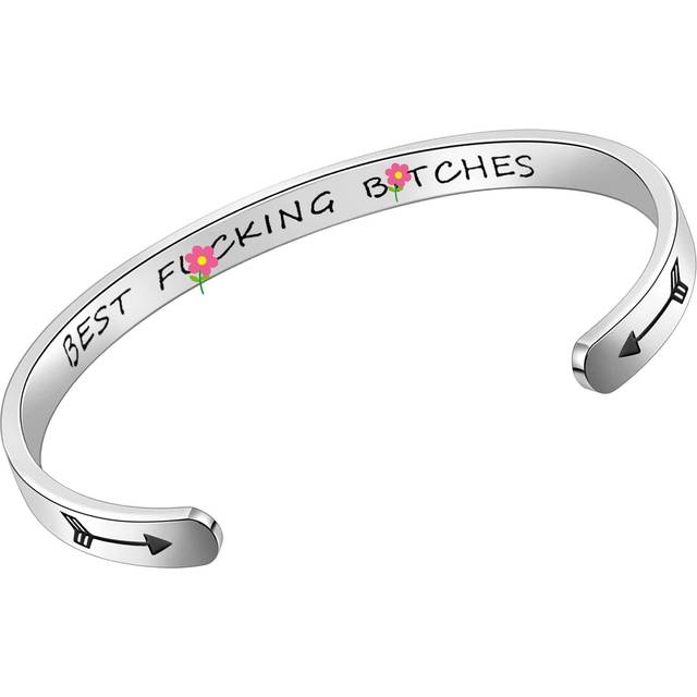 SAM LORI Friendship Bracelet for Women bff Birthday Gift Best Friend Remembrance Teen Cuff Soul Sister Bestie Female Funny Jew