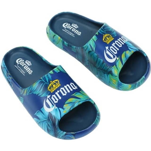 Corona Extra 880746-large Tropical Flora Men Cloud Sandals Slides - Large
