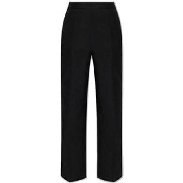 Jil Sander, Byxor, Dam, M, Pleat-front Byxor - black (M)