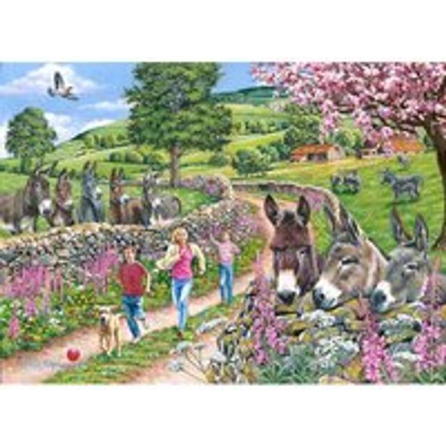 The House Of Puzzles, Mindy, Muffin & Mo, Big 500 Piece Jigsaw Puzzle, Multi