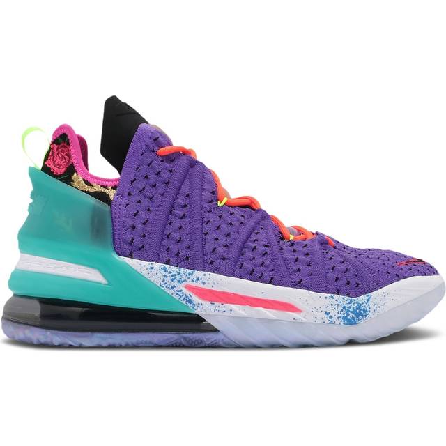 Nike LeBron 18 EP 'Best Of 10-18' DM2814-500 - Psychic Purple/Multi Colour-Black