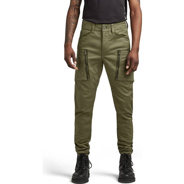 G-Star Raw  Cargo trousers Zip pkt 3D skinny cargo  - US 34 / 32 - Kaki - US 34 / 32