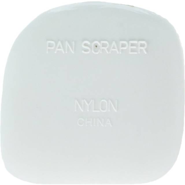 Fox Run Nylon PotPan Scraper, Set of 2, White