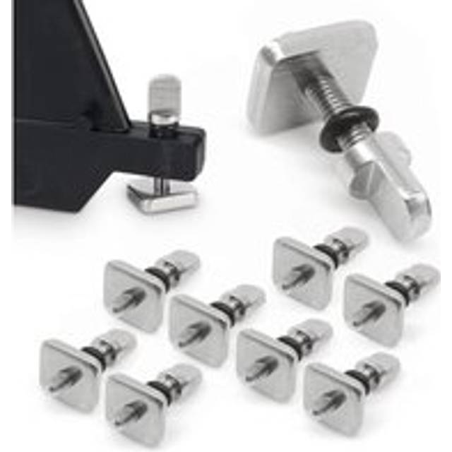 Coocheer - 10 pieces sup fin screw, fin screw, sup accessories for box surfboard, surfboard, paddle board, longboard surf outdoor