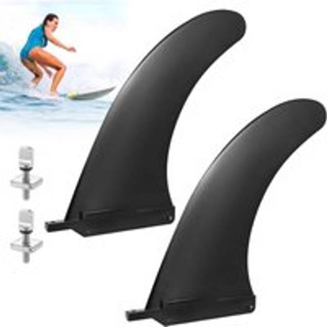 Coocheer - Piece Sup Fin, 9 Inch Removable Surfboard sup Fin with 2 Fin Screws, Surfboard Fin Upgraded Reinforced Nylon Center Fin for Sup Board,