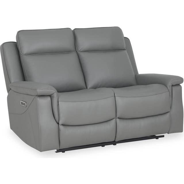 Denbor Real Leather Electric Reclining 2 Seater Sofa for Living Room