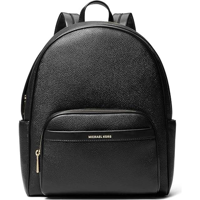 MK Bex Large Pebbled Leather Backpack - Black - Michael Kors - ONE SIZE