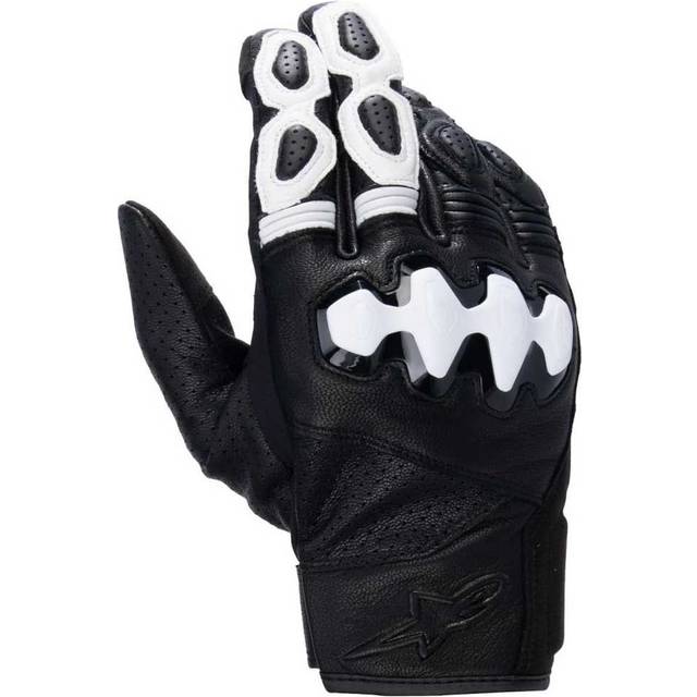 Alpinestars Celer v3 perforated Motorcycle Gloves, black-white, Size XL for Men