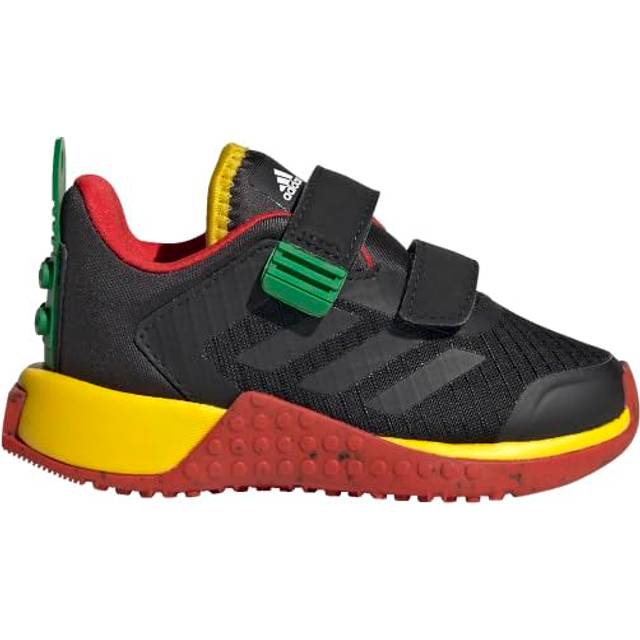 (TD) adidas LEGO x Sport DNA 'Black Red' HQ1309 - Core Black/Core Black/Red - 6.5K