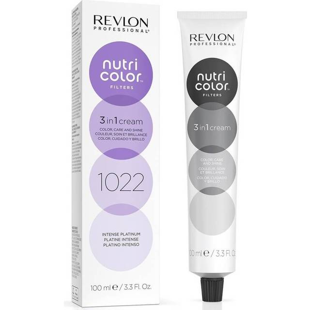 Revlon Nutri Color Filters 1022 Intense Platinum 3 In 1 Hair Colour 100ml