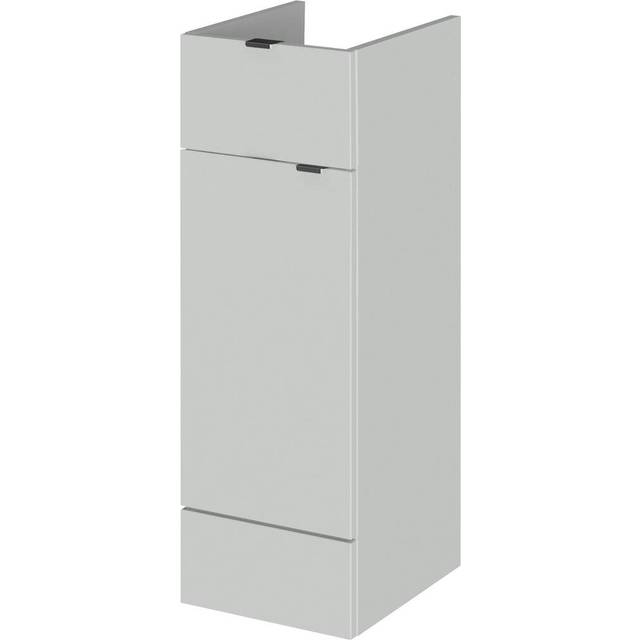 Hudson Reed Fusion 300Mm Drawer Lined Unit - Gloss Grey Mist, Grey
