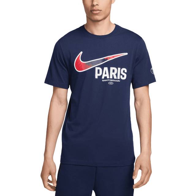 Nike PSG Skjorta PSG M Nk Swoosh Tee, Midnight Navy, FV855-410, M