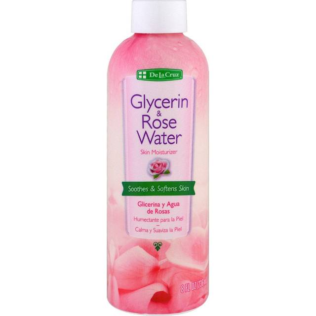 De La Cruz, Glycerin & Rose Water, Skin & Hair Moisturizer, 236ml