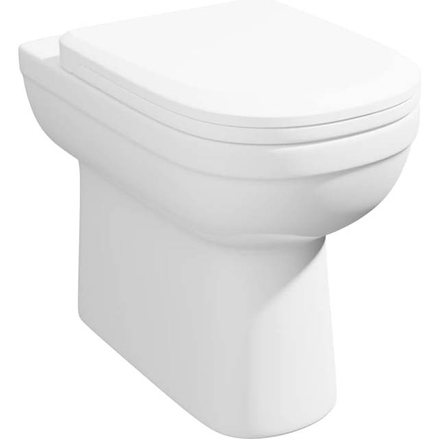 Back to Wall Comfort Height Toilet with Soft Close Seat - Addison