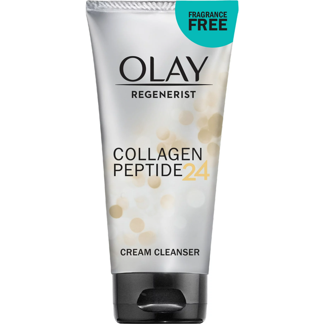 Olay Regenerist Collagen Peptide 24, Face Wash, Fragrance-Free, 5 oz
