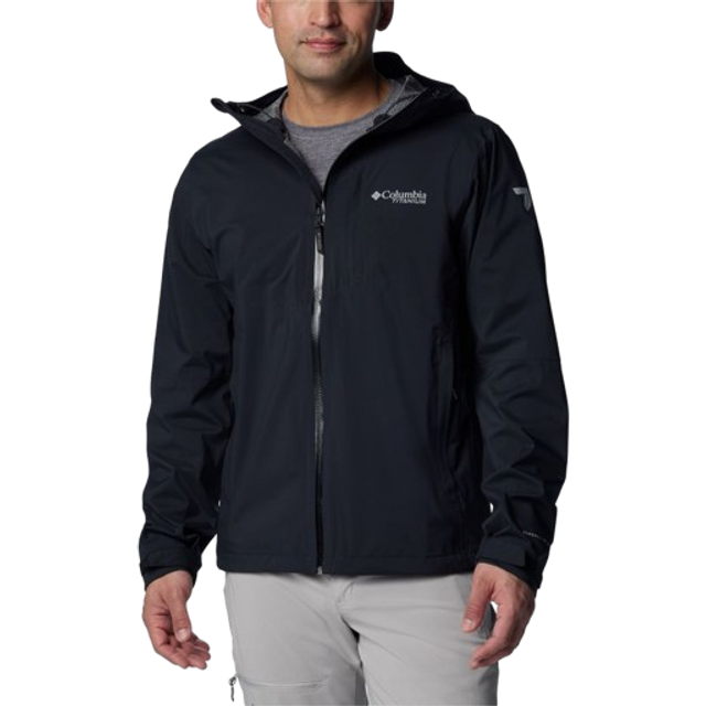 Columbia Men's Ampli-Dry II Shell- - Black (M)