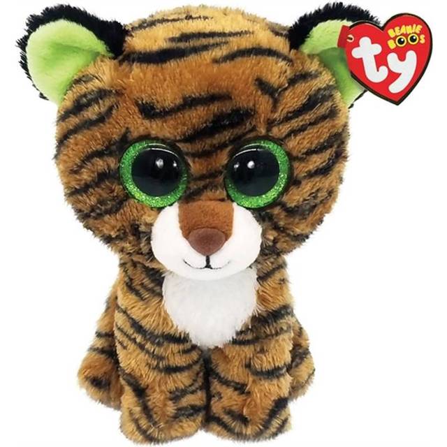 TY Tiggy - Brown Tiger Reg |Multi/patterned |15.5 cm