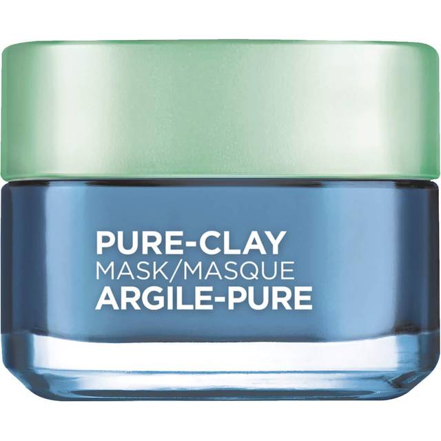 LOr?al Paris Pure-Clay Mask Skincare Pure-Clay Face Mask with Seaweed for Redness and Imperfections to Clear & Comfort  1.7 oz.