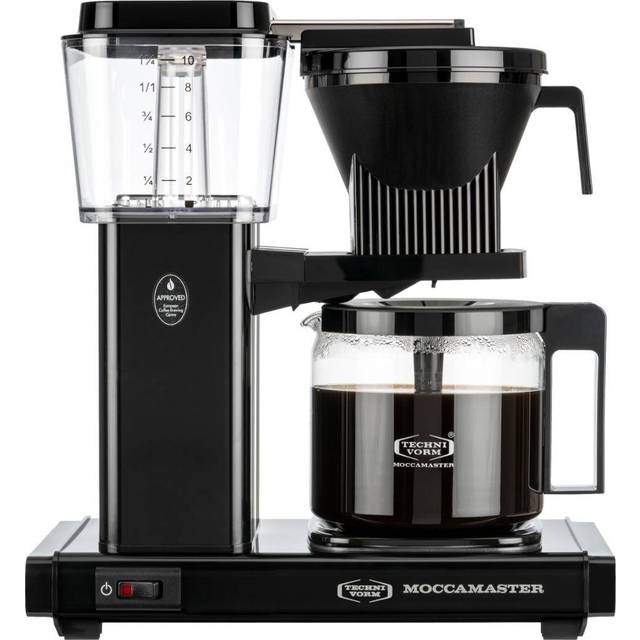 Moccamaster Oneswitch kaffebryggare, Black