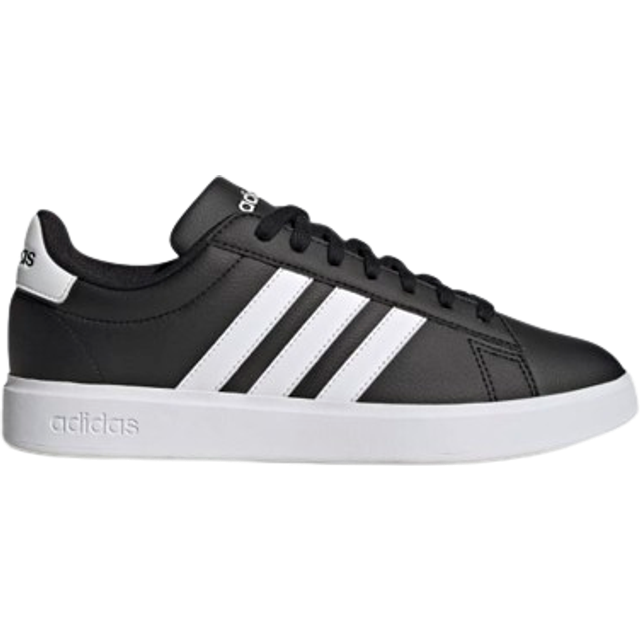 adidas Sportswear Men's Grand Court Trainers - Black, Core Black/Ftwr White, Size 12, Men