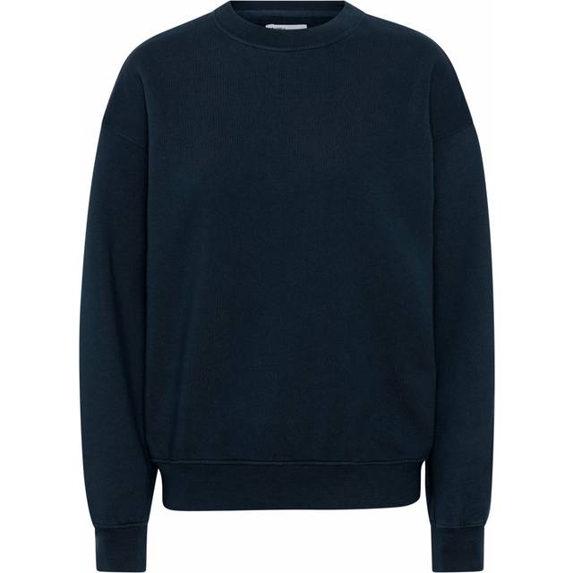 Sweatshirt Crewneck Colorful Standard Organic oversized navy blue - Bleu - L